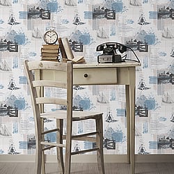 Galerie Wallcoverings Product Code HT17230 - Hit The Road Wallpaper Collection -   