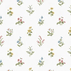 Galerie Wallcoverings Product Code KE29935 - Kitchen Style 3 Wallpaper Collection - Yellow Blue Red Green White Colours - Floral Prints Design