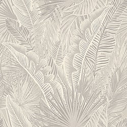 Galerie Wallcoverings Product Code NHW1015 - Enchanted Wallpaper Collection - Light Grey Colours - Kiskaara Light Grey  Design