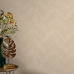 Galerie Wallcoverings Product Code NHW1017 - Enchanted Wallpaper Collection - Brown Colours - Harringtone Natural Design