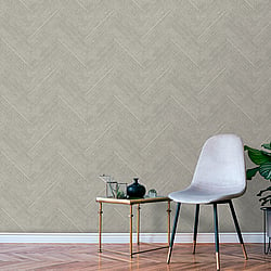 Galerie Wallcoverings Product Code NHW1018 - Enchanted Wallpaper Collection - Grey Colours - Harringtone Grey Design