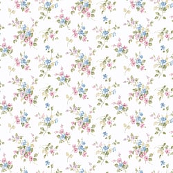 Galerie Wallcoverings Product Code PF38101 - Pretty Prints Wallpaper Collection - Pink, Green, Blue Colours - Blossom Mini Design