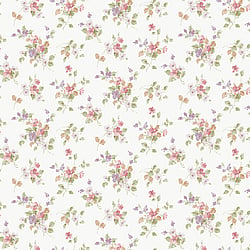 Galerie Wallcoverings Product Code PF38104 - Pretty Prints Wallpaper Collection - Pink, Purple, Green Colours - Blossom Mini Design