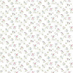 Galerie Wallcoverings Product Code PF38105 - Pretty Prints Wallpaper Collection - Pink, Blue, Green, Purple Colours - Small Floral Trail Design