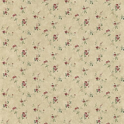 Galerie Wallcoverings Product Code PF38116 - Pretty Prints Wallpaper Collection - Beige, Burgundy, Drk. Beige Colours - Laura's Trail Design