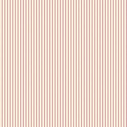 Galerie Wallcoverings Product Code PF38147 - Pretty Prints Wallpaper Collection - Red Colours - Ticking Stripe Design