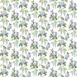 Galerie Wallcoverings Product Code PF38163 - Pretty Prints Wallpaper Collection - Purple, Turquoise, Green Colours - Mini Rose Design