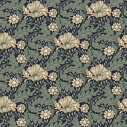 Galerie Wallcoverings Product Code S13118 - Sommarang Wallpaper Collection - Blue Colours - Garden Floral Design