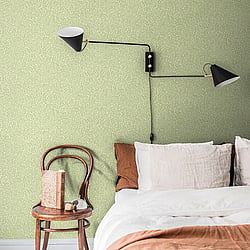 Galerie Wallcoverings Product Code S55001 - Sommarang Wallpaper Collection - Light green Colours - Mono Leaf Design