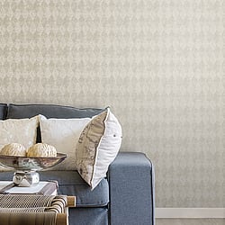 Galerie Wallcoverings Product Code SB37922 - Simply Silks 4 Wallpaper Collection - Grey Colours - Harlequin Design