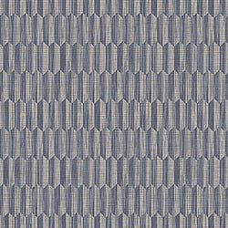 Galerie Wallcoverings Product Code SE20582 - Essentials Wallpaper Collection - Blue Cream Colours - Concertina Print Design