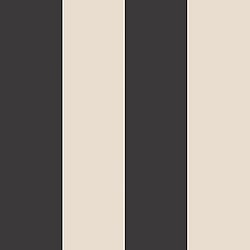Galerie Wallcoverings Product Code SH34545 - Simply Stripes 3 Wallpaper Collection - Black Taupe Colours - Wide Stripe Design