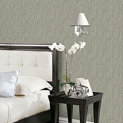 Galerie Wallcoverings Product Code SP-JA3003 - Boutique Wallpaper Collection - Silver Grey Colours - Bamboo Design