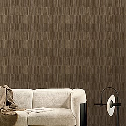 Galerie Wallcoverings Product Code SP-JA3005 - Boutique Wallpaper Collection - Bronze Brown Colours - Bamboo Design