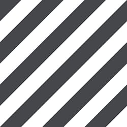 Galerie Wallcoverings Product Code ST36915 - Simply Stripes 3 Wallpaper Collection - Black Colours - Diagonal Stripe Design