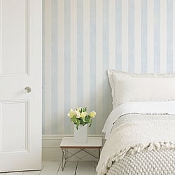 Galerie Wallcoverings Product Code ST36931 - Simply Stripes 3 Wallpaper Collection - Blue Colours - Textured Stripe Design