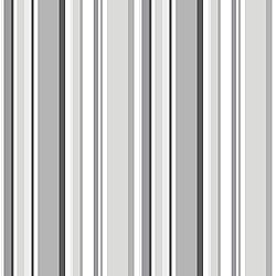Galerie Wallcoverings Product Code SY33962 - Simply Stripes 2 Wallpaper Collection - Black Grey Colours - Step Stripe Design