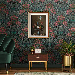 Galerie Wallcoverings Product Code TJ40001 - Mulberry Tree Wallpaper Collection - Multi-coloured Colours - Winkworth Design