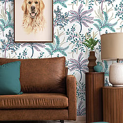 Galerie Wallcoverings Product Code TJ40404 - Mulberry Tree Wallpaper Collection - Green Colours - Bedgebury Design