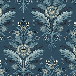 Galerie Wallcoverings Product Code TJ40612 - Mulberry Tree Wallpaper Collection - Blue Colours - Moorbank Design