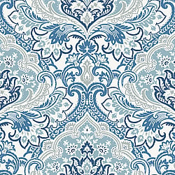 Galerie Wallcoverings Product Code TJ40702 - Mulberry Tree Wallpaper Collection - Blue Colours - Logan Design