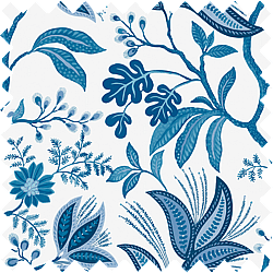 Galerie Wallcoverings Product Code TJ42302F - Mulberry Tree Wallpaper Collection - Blue Colours - Kew Fabric Design