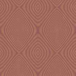 Galerie Wallcoverings Product Code TP21282 - Venise Wallpaper Collection - Red Terracotta Gold Colours - Metallic Ikat Design