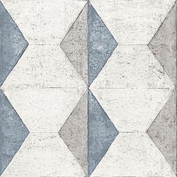 Galerie Wallcoverings Product Code UC21381 - Metropolitan Wallpaper Collection - Blue Colours - Block Shapes Design