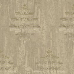 Galerie Wallcoverings Product Code W78178 - Metallic Fx Wallpaper Collection - Dark Gold Colours - Modern Metallic Damask Design