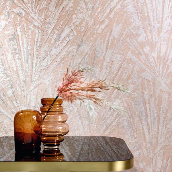 Galerie Wallpaper Product code: 91934_2 - Vault Wallpaper Collection - Beige, Red Colours -  