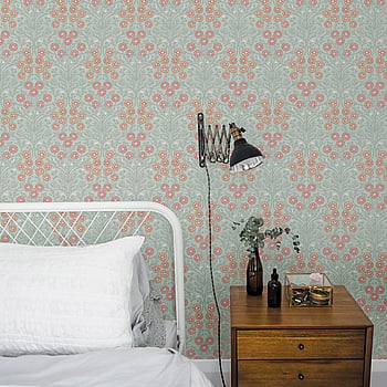 Galerie Wallcoverings Product Code 14017 - Ekbacka Wallpaper Collection - Light Green Colours -  