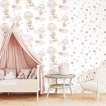 Galerie Wallcoverings Product Code 14824 - Little Explorers 2 Wallpaper Collection - Pink Colours -  