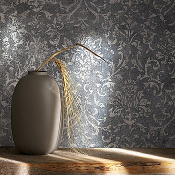 Galerie Wallcoverings Product Code 34296 - The New Design Book Wallpaper Collection - Black  Silver Colours -  
