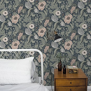 Galerie Wallcoverings Product Code 44103 - Apelviken 2 Wallpaper Collection - Blue Colours -  