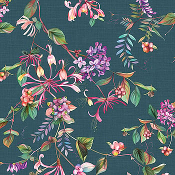 Galerie Wallcoverings Product Code 47454 - The New Design Book Wallpaper Collection - Grey, Blue, Green Colours -  