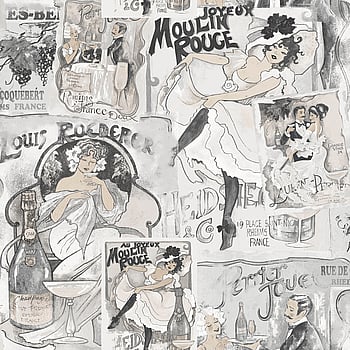 Galerie Wallcoverings Product Code G56115 - Memories 2 Wallpaper Collection - Silver Grey Colours -  
