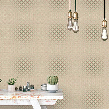 Galerie Wallcoverings Product Code G68734 - Miniatures 3 Wallpaper Collection - Tan,Navy,Red Colours -  