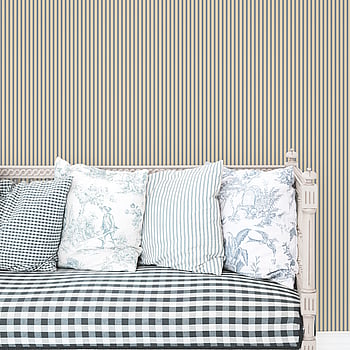 Galerie Wallcoverings Product Code G68741 - Miniatures 3 Wallpaper Collection - Tan,Navy Colours -  