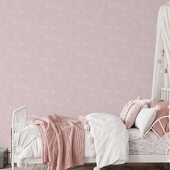 Galerie Wallcoverings Product Code G78354 - Kids & Teens Wallpaper Collection - Pink Glitter Colours -  