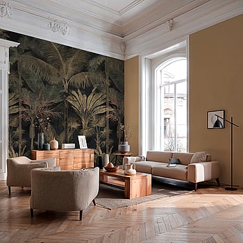 Galerie Wallcoverings Product Code HV41109M - Havana 2 Wallpaper Collection - Beige, Green, Black Colours -  