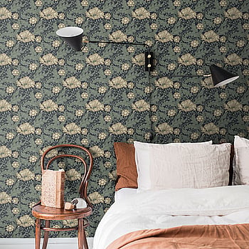 Galerie Wallcoverings Product Code S13118 - Sommarang Wallpaper Collection - Blue Colours -  